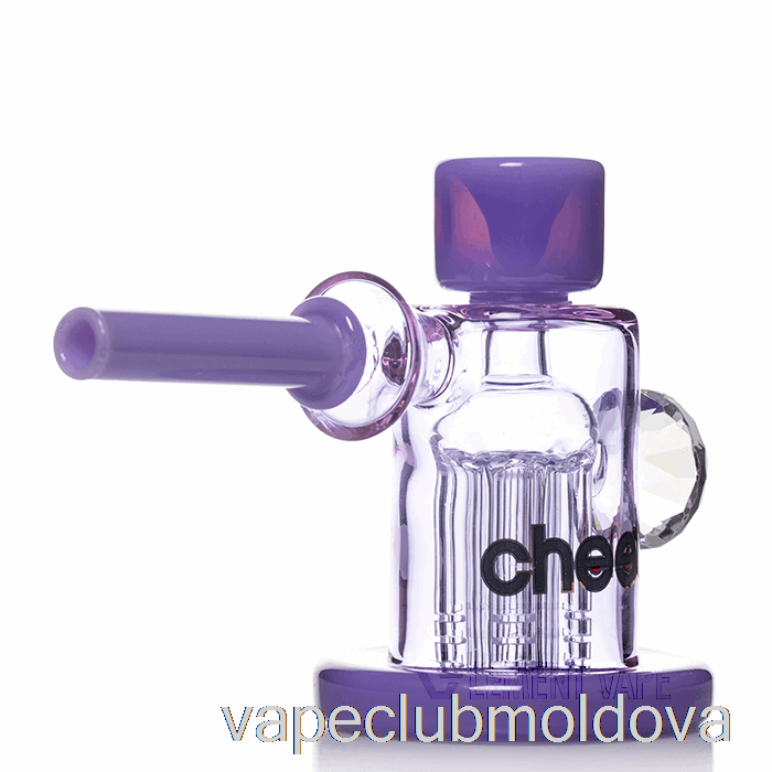Vape Pod Kit Cheech Glass Tree Bubbler Violet